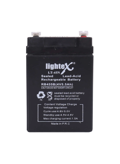 Lightex Lt-45 4v 5.5ah Işıldak Fener Aküsü
