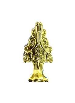 Lükens Sandık Ayağı, Kutu Ayak 4 Cm - Sarı