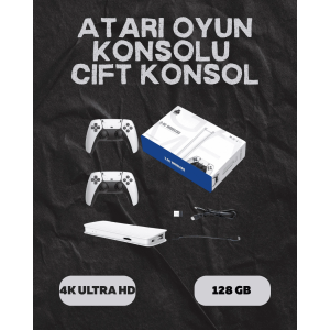 M15 Retro Konsol – 20.000 Oyunlu, Çift Gamepadli, 4k Hdmı