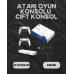 M15 Retro Konsol – 20.000 Oyunlu, Çift Gamepadli, 4k Hdmı