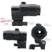 Magnifier 5x Yakınlaştırmalı Dürbün - 22mm Ray Uyumlu, Katlanır Yaylı Ayaklı