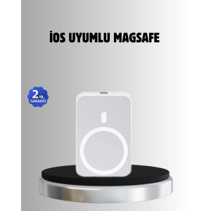Magsafe Battery Pack Kablosuz Hızlı Şarj, Kompakt Ve Taşınabilir Güç Bankası