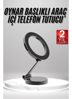 Magsafe Telefon Tutucu 360 Dönebilen Ayarlanabilir Araç İçi Tutucu
