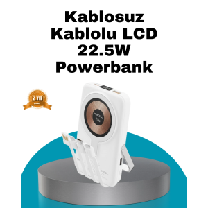 Magsafe Uyumlu Kablosuz Powerbank Hızlı Şarj Özellikli