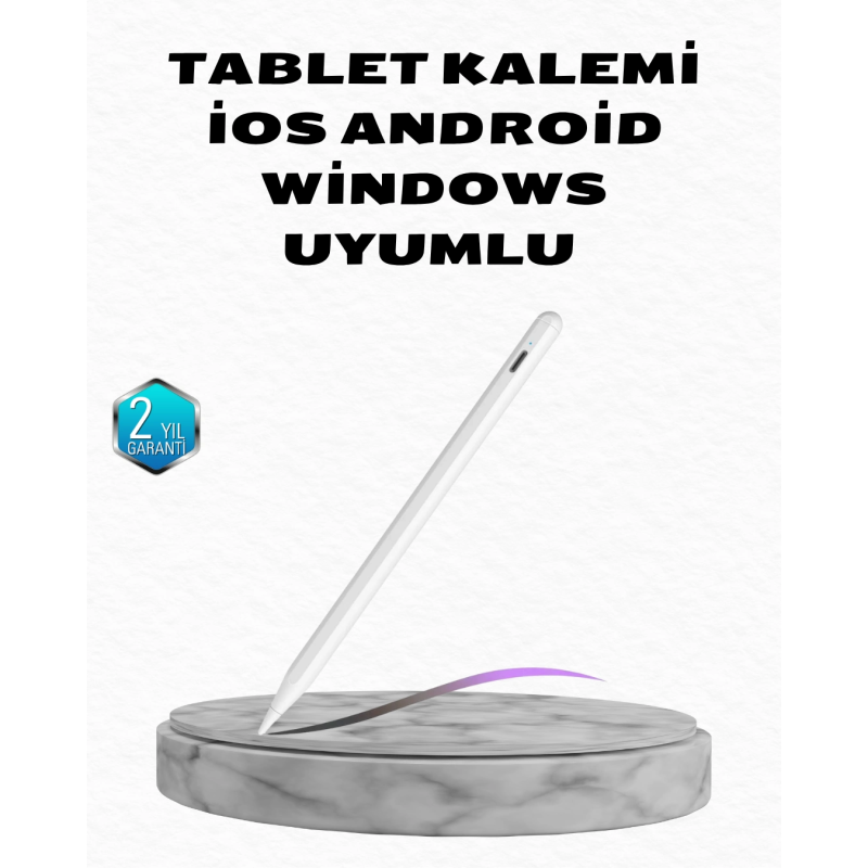 Manyetik Dokunmatik Kalem – Bluetooth Gerektirmeyen, Type-c Şarjlı, İpad Ve Android Uyumlu Hassas Stylus Manyetik Dokunmatik Kalem – Bluetooth Gerektirmeyen, Type-c Şarjlı, İpad Ve Android Uyumlu Hassas Stylus