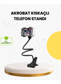 Masa Ve Araç İçi Kullanıma Uygun Akrobat Telefon Tutucu