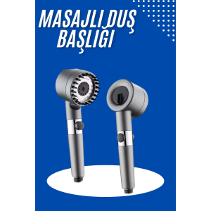 Masaj Etkili Duş Başlığı Yeni Nesil Çok Fonksiyonlu Ayarlanabilir Filtreli