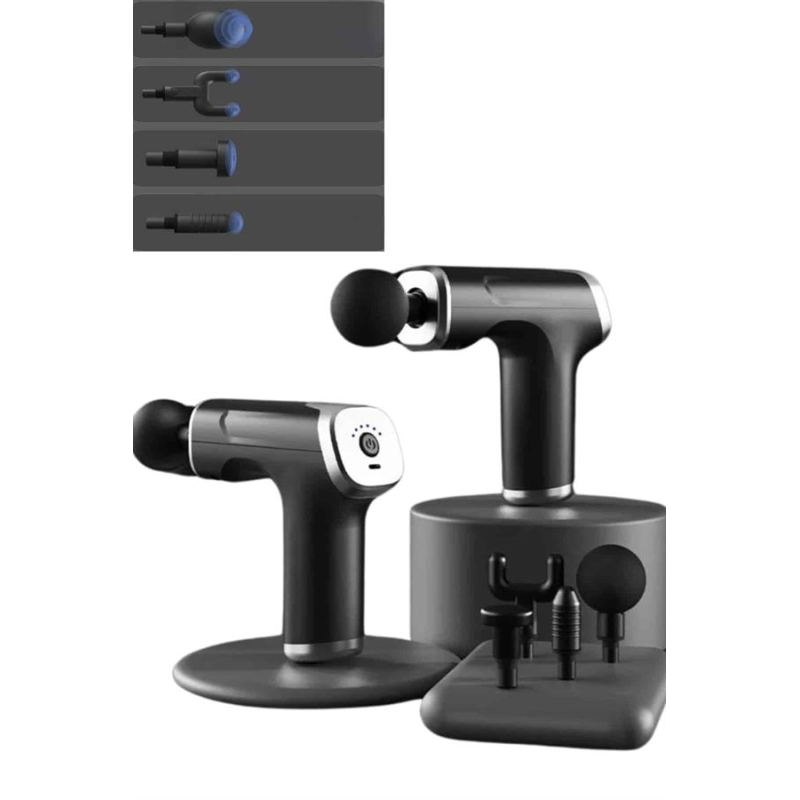 Masaj Tabancası 24v Type-c Hızlı Şarj Girişli Masaj Aleti Uzun Ömürlü