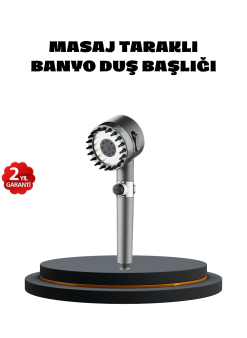 Masaj Uçlu Yüksek Basınçlı Duş Başlığı Spa Etkili