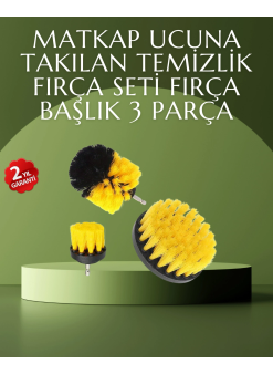 Matkap Ucu Temizlik Fırçası Seti Ev Ve Araç İçin