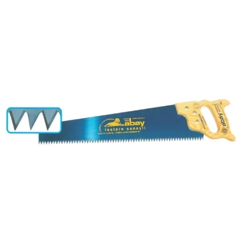 Mavi Çelik Pala Testere 50 Cm - Ahşap Sap Mavi Çelik Pala Testere 50 Cm - Ahşap Sap