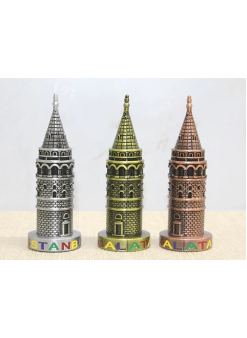 Metal Galata Kulesi Alk4317