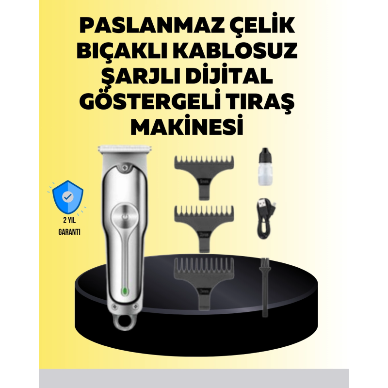 Metal Gövdeli Saç Sakal Kesme Makinesi – Hassas Kesim İçin Metal Gövdeli Saç Sakal Kesme Makinesi – Hassas Kesim İçin