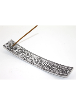 Metal Kayık 7 Çakra ( Chakra ) Tütsülük Ksk2193