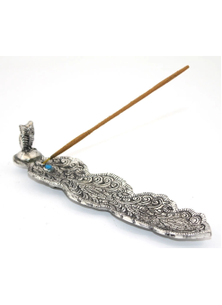 Metal Kayık Baykuş Tasarımı Tütsülük Ksk2202