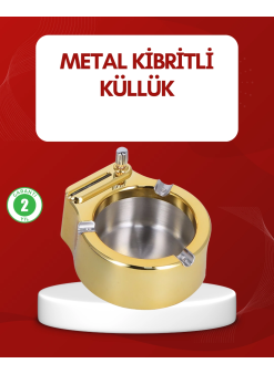 Metal Küllük Gizli Ateşleme Sistemli Şık Tasarım