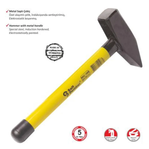 Metal Saplı Çekiç 1000 Gr