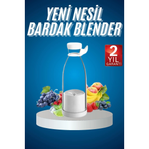 Meyve Sıkacağı Taşınabilir Usb Elektrikli Blender Mini