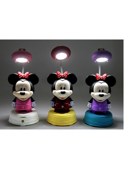 Mickey Mouse Masa Üstü Lamba Şarjlı Usb Alk2716