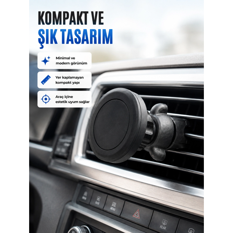 Mıknatıslı Araç İçi Telefon Tutucu Havalandırma Izgarası Telefon Standı Mıknatıslı Araç İçi Telefon Tutucu Havalandırma Izgarası Telefon Standı