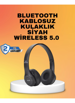 Mikrofonlu Kablosuz Kulaklık | Uzun Pil Ömrü Ve Stereo Ses Performansı