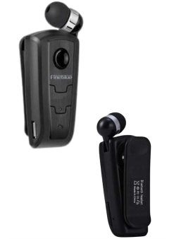 Mikrofonlu Makaralı Bluetooth Kulakiçi Kulaklık Android Ve İos Uyumlu