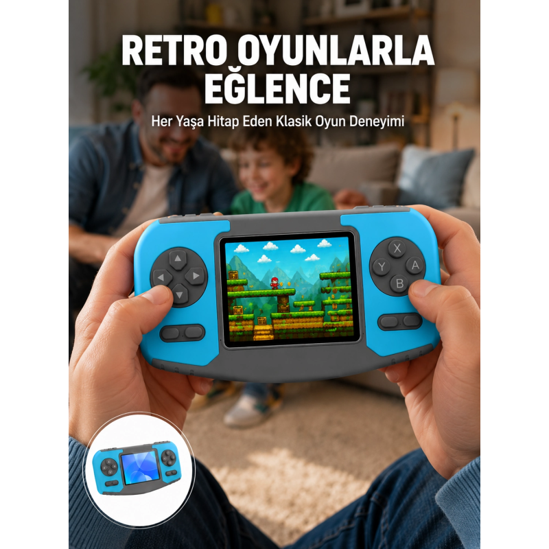 Mini Arcade Oyun Konsolu Hafif Taşınabilir Çocuk Hediyelik Mini Arcade Oyun Konsolu Hafif Taşınabilir Çocuk Hediyelik