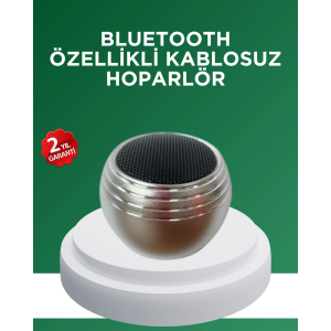 Mini Bluetooth Hoparlör Tws Özellikli Taşınabilir Güçlü Ses