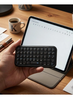 Mini Bluetooth Klavye Kablosuz Taşınabilir Cep Boyutu Klavye