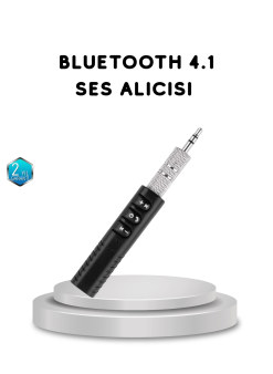 Mini Bluetooth Ses Alıcısı 3.5mm Girişli Kablosuz Müzik Adaptörü