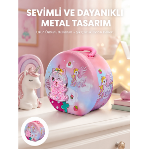 Mini Çocuk Para Kasası Gizli Saklama Ve Birikim Kutusu