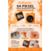 Mini Dijital Kamera 64mp 16x Digital Zoom Retro Vintage 1.4’’ekranlı Video Kamera Taşınabilir Tasarım Turuncu Mini Dijital Kamera 64mp 16x Digital Zoom Retro Vintage 1.4’’ekranlı Video Kamera Taşınabilir Tasarım Turuncu