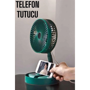 Mini Fan Soğutucu Telefon Tutucu Vantilatör