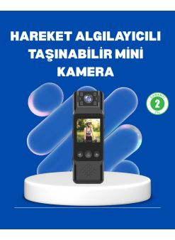 Mini Kamera 1080p Full Hd Döner Lens Taşınabilir