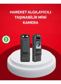 Mini Kamera 1080p Full Hd Taşınabilir Güvenlik Ve Kayıt Cihazı