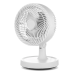 Mini Masaüstü Vantilatör Sessiz Çalışan 2 Kademeli Fan Otomatik Salınımlı Mini Masaüstü Vantilatör Sessiz Çalışan 2 Kademeli Fan Otomatik Salınımlı