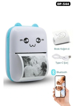 Mini Printer Etiket Çıkarıcı Yazıcı