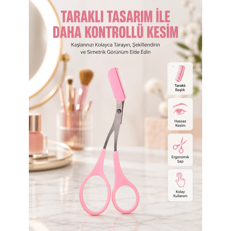 Mini Taraklı Kaş Düzeltici – Hassas Şekillendirme Ve Taşınabilir Tasarım Mini Taraklı Kaş Düzeltici – Hassas Şekillendirme Ve Taşınabilir Tasarım