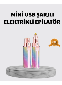 Mini Yüz Ve Kaş Epilatörü – 8000 Rpm Güçlü Motor Ve Paslanmaz Çelik Başlık