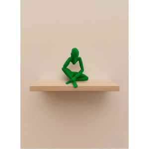 Minimal İnsan Figürü Biblo Yeşil Ev Ve Ofis Dekoru