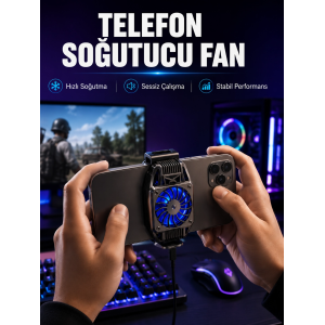 Mobil Telefon Soğutucu Fan Yüksek Soğutma Performansı