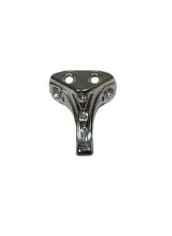 Moda Taşlı Ahşap, Mdf, Sunta Sandık Ayağı, Kutu Ayak 2,5 Cm - Nikel