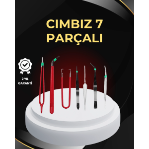 Model Yapımı Ve Anakart Tamiri İçin Hassas 7’li Cımbız Seti