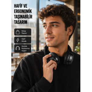 Modern Cihazlarla Uyumlu Kablolu Kulaklık – Yüksek Ses Kalitesi, Gürültü Azaltıcı Mikrofon Yeni Nesil