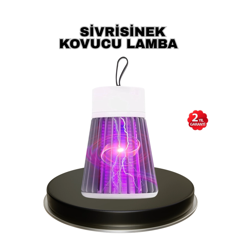 Mor Işıklı Şarjlı Böcek Öldürücü Lamba – Ev, Balkon Ve Kamp Kullanımına Uygun Mor Işıklı Şarjlı Böcek Öldürücü Lamba – Ev, Balkon Ve Kamp Kullanımına Uygun