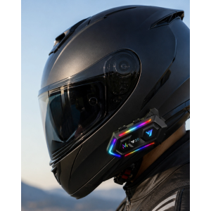 Motosiklet Kaskı İçin Bluetooth Intercom Kulaklık Uzun Pil Ömrü