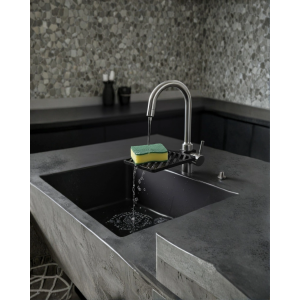 Musluğa Monte Sünger Organizeri Hijyenik Drenajlı Pratik Tasarım