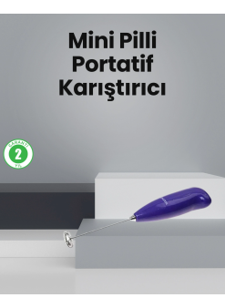 Mutfak İçin Mini El Mikseri – Kahve, Süt, Krema Ve Sos Karıştırıcı