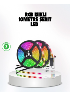 Müziğe Duyarlı Renkli Smart Şerit Led Işık Usb Bağlantılı Ambiyans Aydınlatma