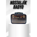 Müzik Kutusu Bluetooth Bağlantılı El Fenerli Nostaljik Tasarım Radyo
